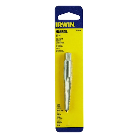 Irwin Irwin Hanson 5/16 in. X 5/16 in. D Carbon Steel Straight Screw Extractor 6 in. 1 pc 53604